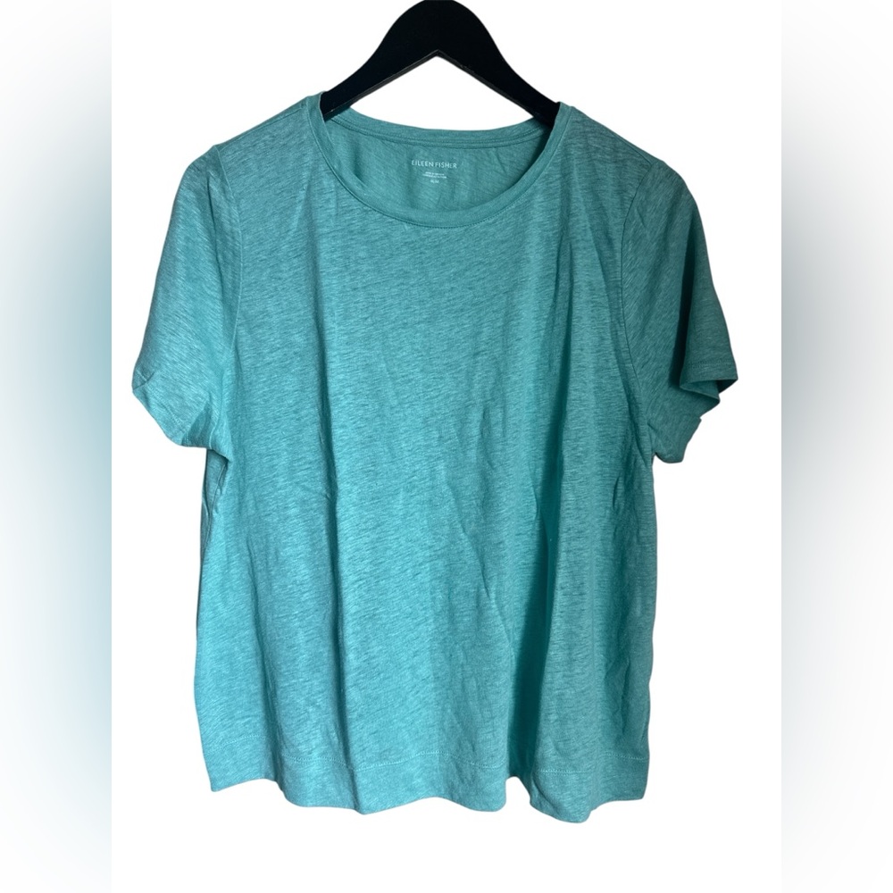Eileen Fisher Women's Teal Top M